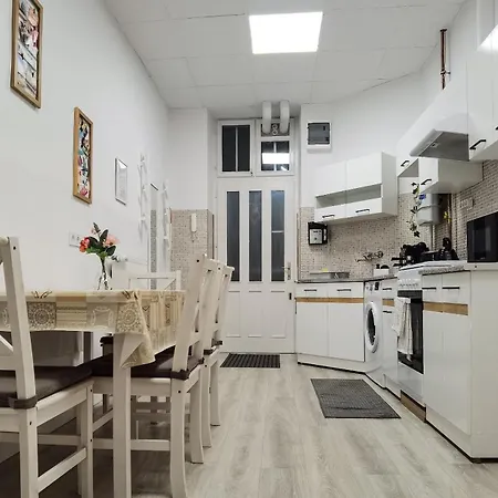A Delightful Apartment In The The City ,We Would Love To Welcome You To Our Large, Modern, And Quiet Apartment With Ac And High Speed , And Stable Internet,Walking Distance To The World Famous New York Cafe Budapest